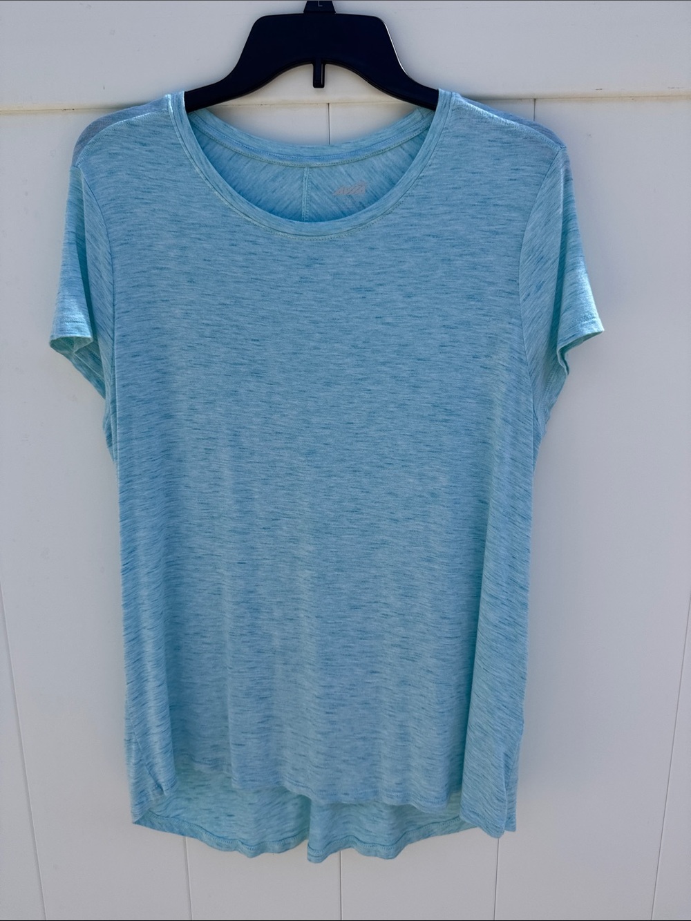 NWOT Avia short short sleeve hi low tunic tee Size L/H (12-14)